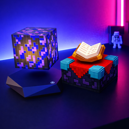Floating Block Lamp