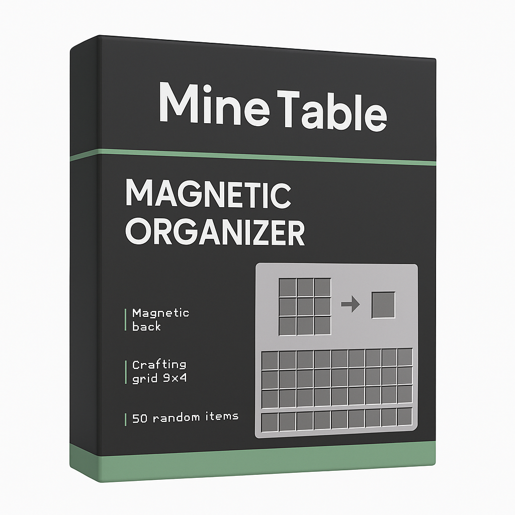 MineTable Fridge Magnet