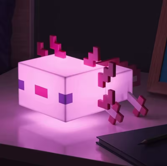 Axolotl lamp